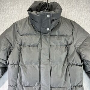 HELLY HANSEN Extreme cold Winter women Puffer‎ coat (SP) Black full zip snap